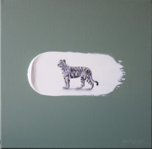 Tigre Branco (30x30cm)
